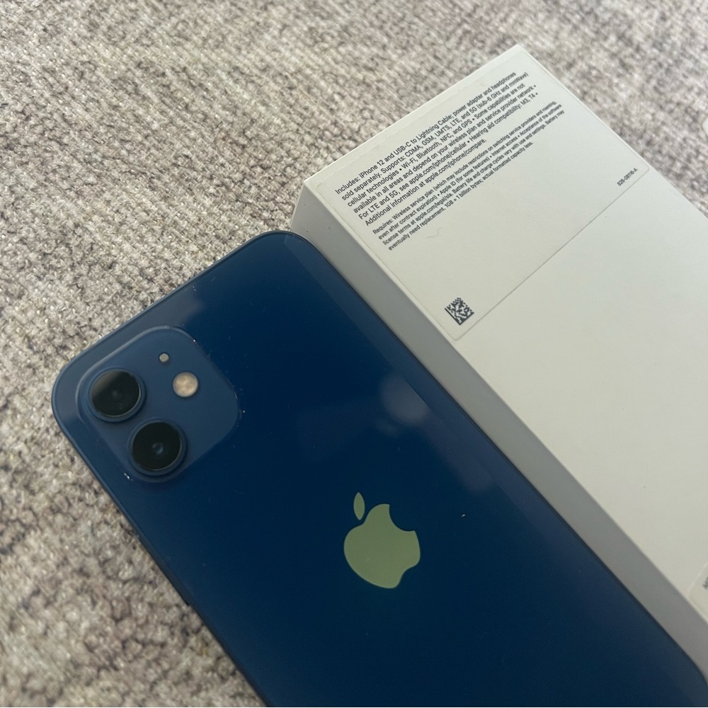 iPhone 12 Blue - Never used